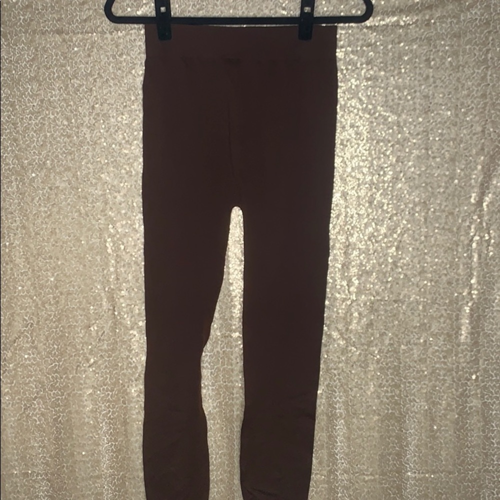 Brown Plus One Size Legging